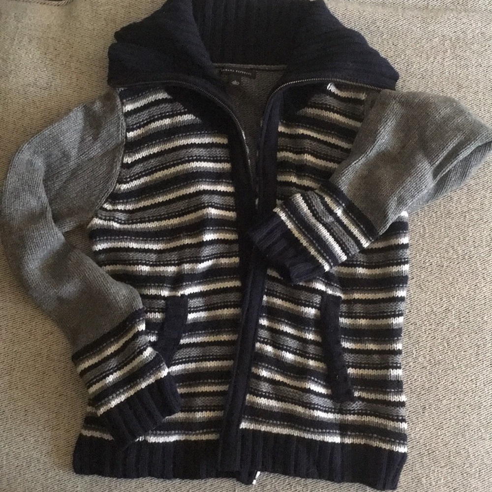 Cozy Wool Knit Zippered Sweater